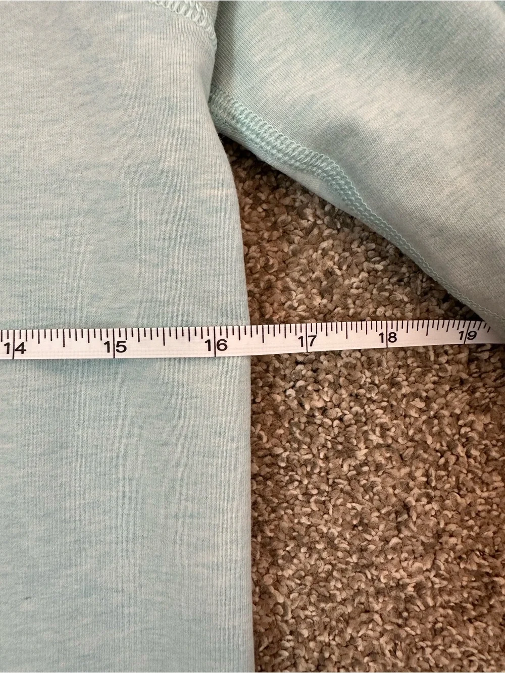 Lululemon Voyage Pullover Aqua Blue LS Crewneck Sweatshirt Women's S/4 Athletic